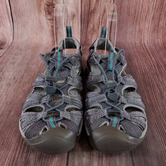 Keen Whisper Womens Size 6.5 Gray Drawstring Waterproof Hiking Sandals 1022814 - Picture 4 of 14